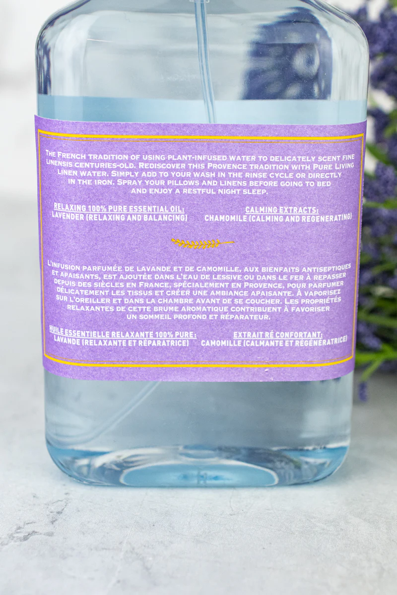 L'Atelier de Provence Lavender & Chamomile Scented Linen Water - Image 4