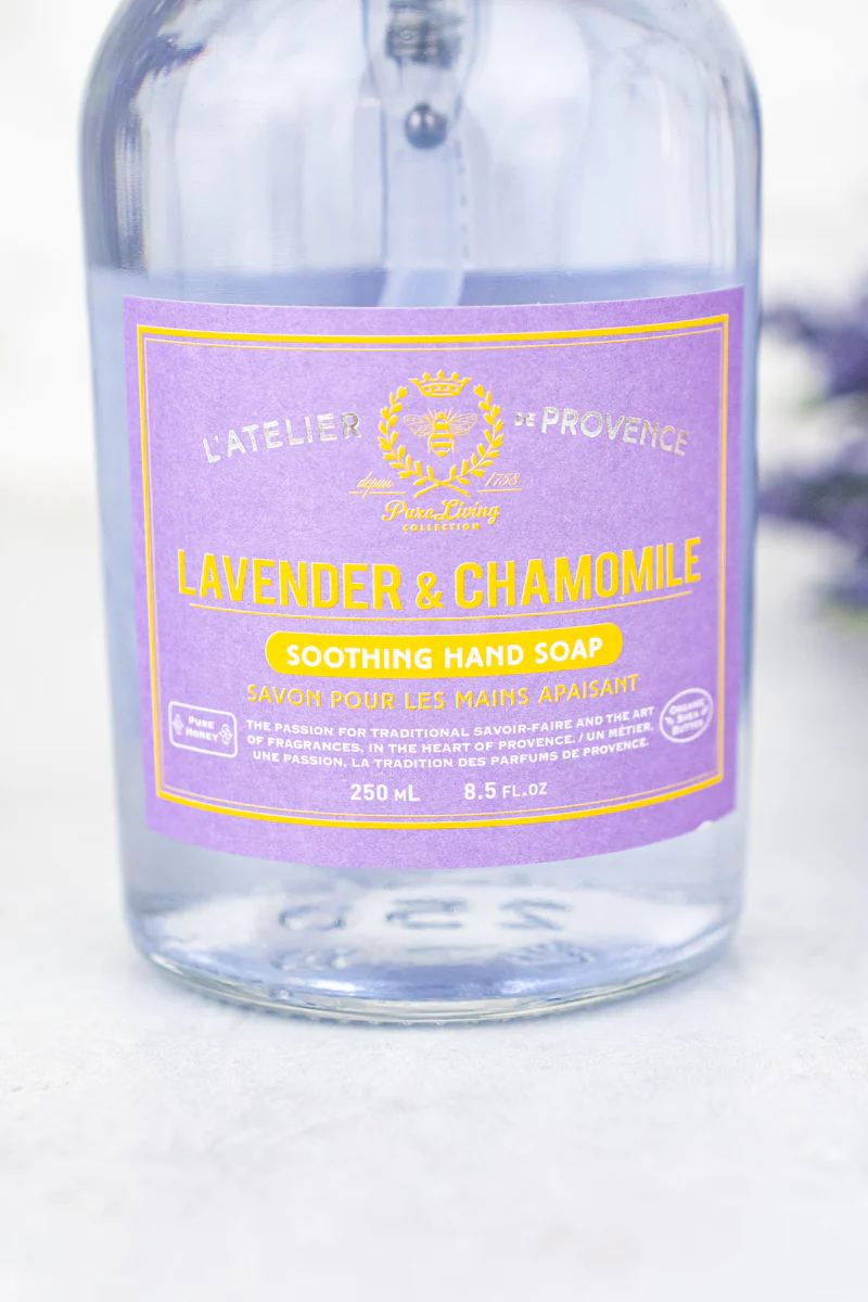 L'Atelier de Provence Lavender & Chamomile Soothing Hand Soap - Image 4