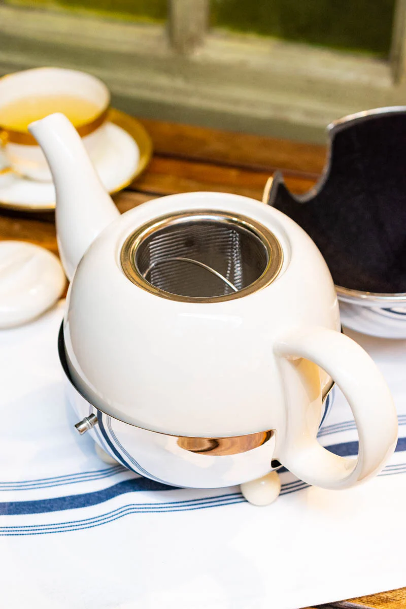 Mariage Frères Art Deco Large Insulated Teapot - Image 7