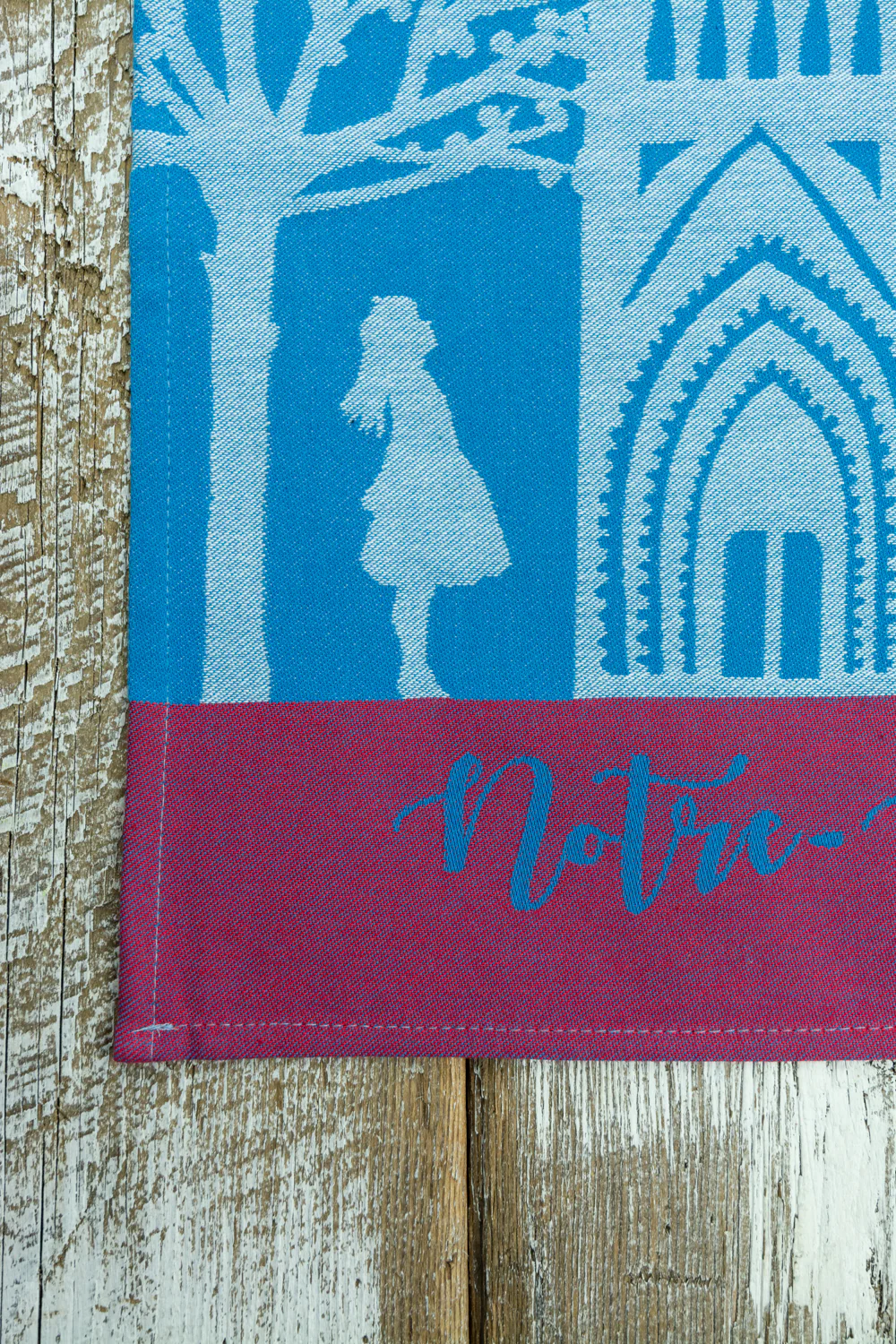 Moutet Notre Dame Tea Towel - Image 3