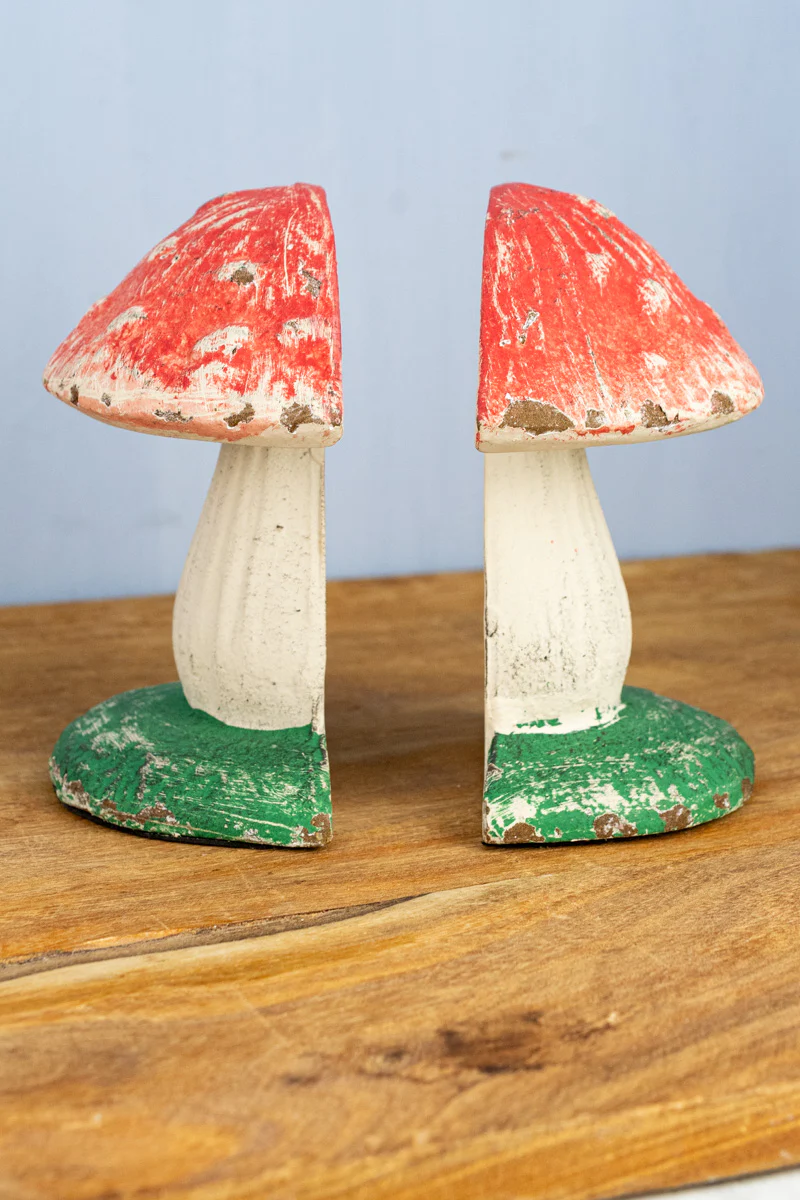 Toadstool Bookends - Set of 2 - Image 4