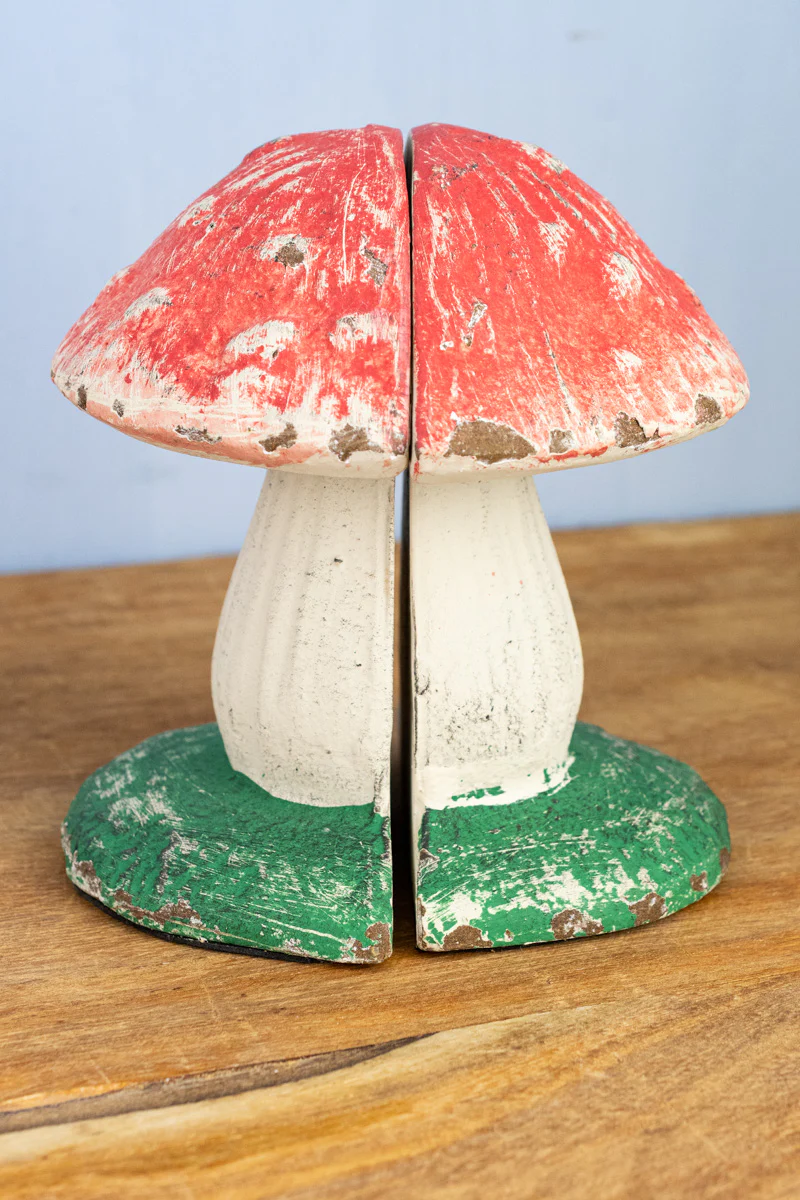 Toadstool Bookends - Set of 2 - Image 5