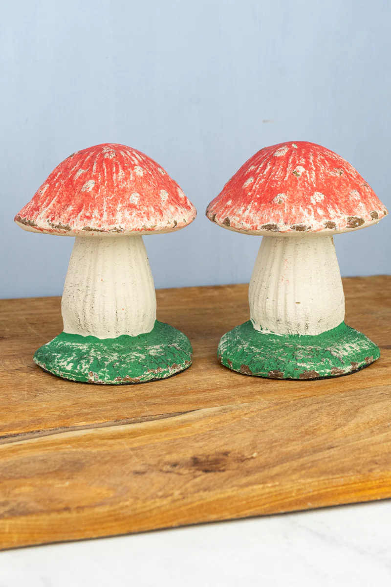 Toadstool Bookends - Set of 2 - Image 7