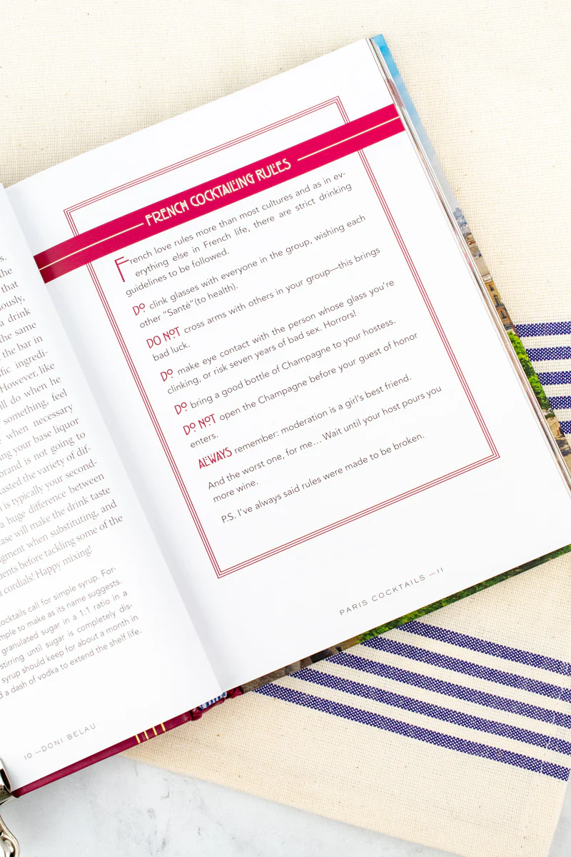 Paris Cocktails Book, 2nd Edition : An Elegant Collection of Over 100 Recipes Inspired by the City of Light - Image 9