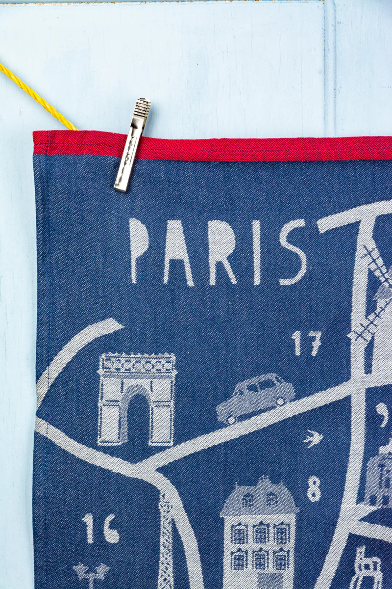 Paris Quartiers Moutet Tea Towel - Image 3