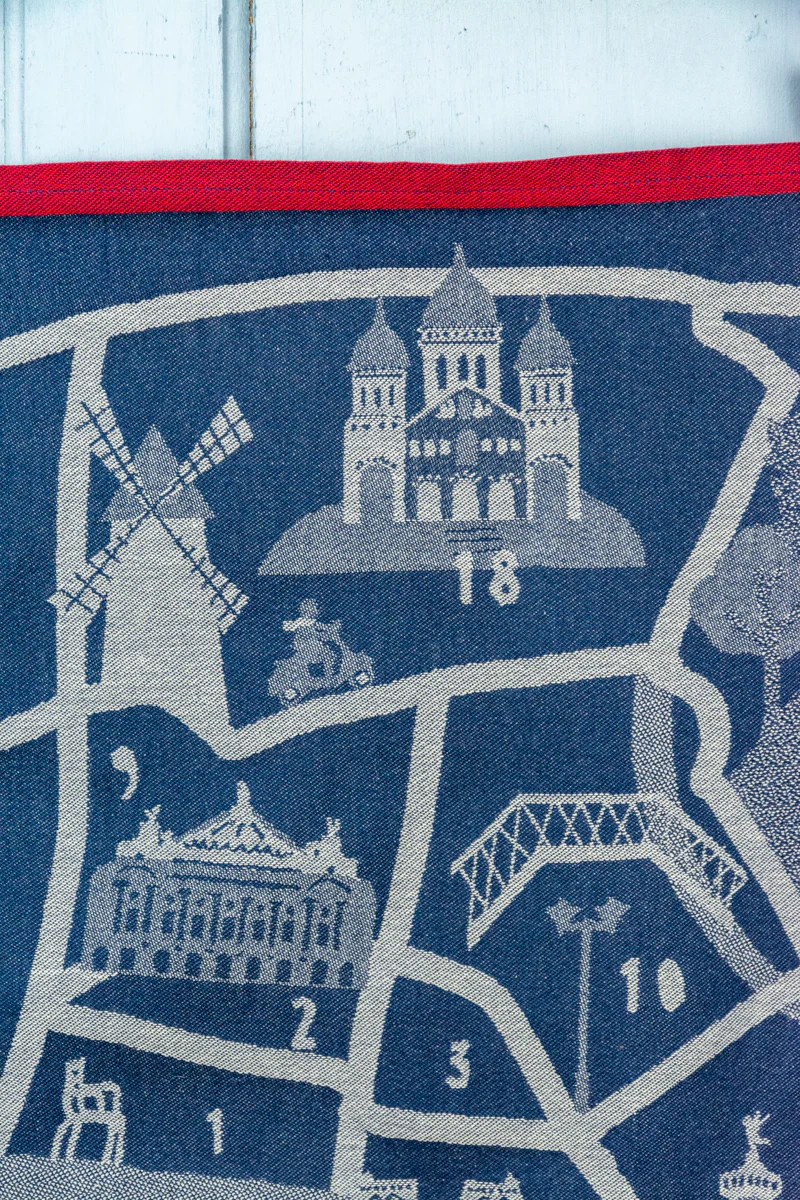 Paris Quartiers Moutet Tea Towel - Image 4