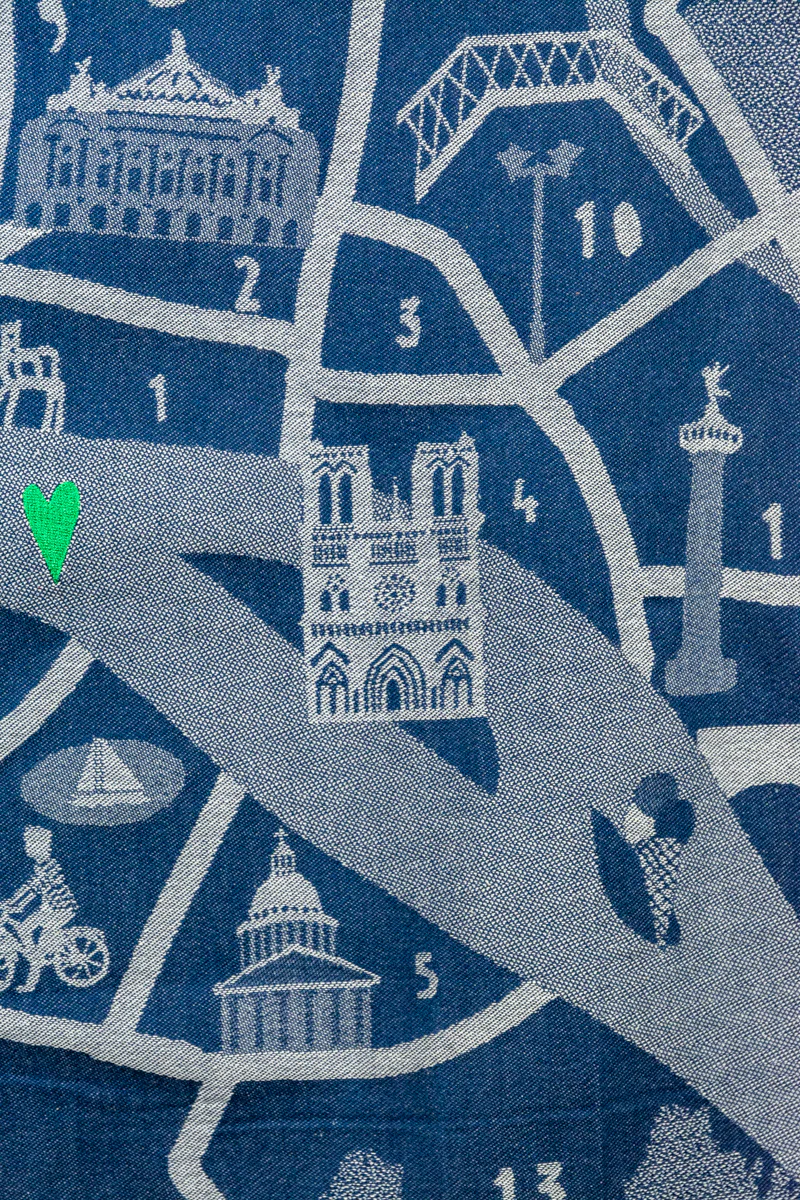 Paris Quartiers Moutet Tea Towel - Image 6
