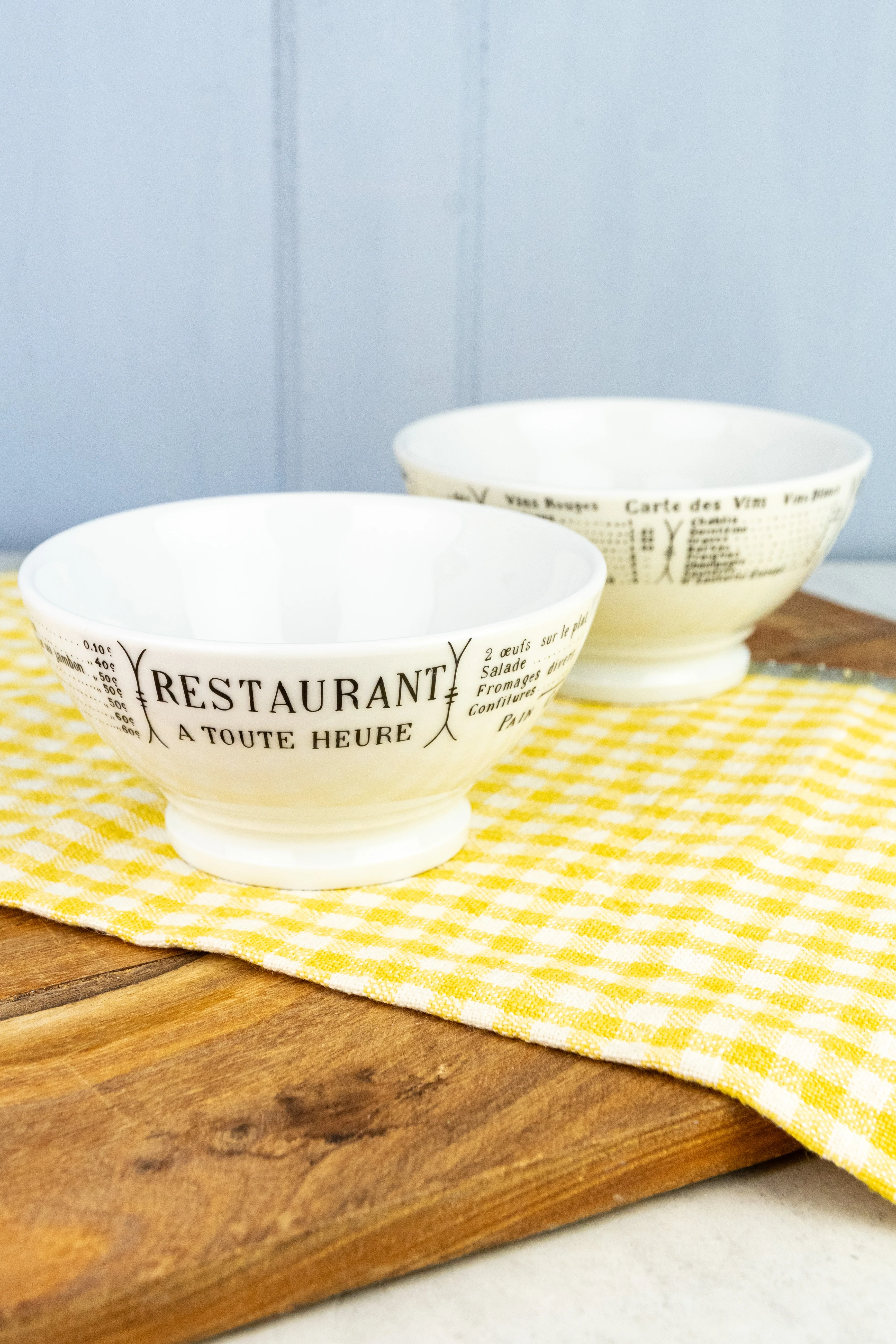 Pillivuyt Brasserie Café au Lait Bowl - Set of 2 - Image 3