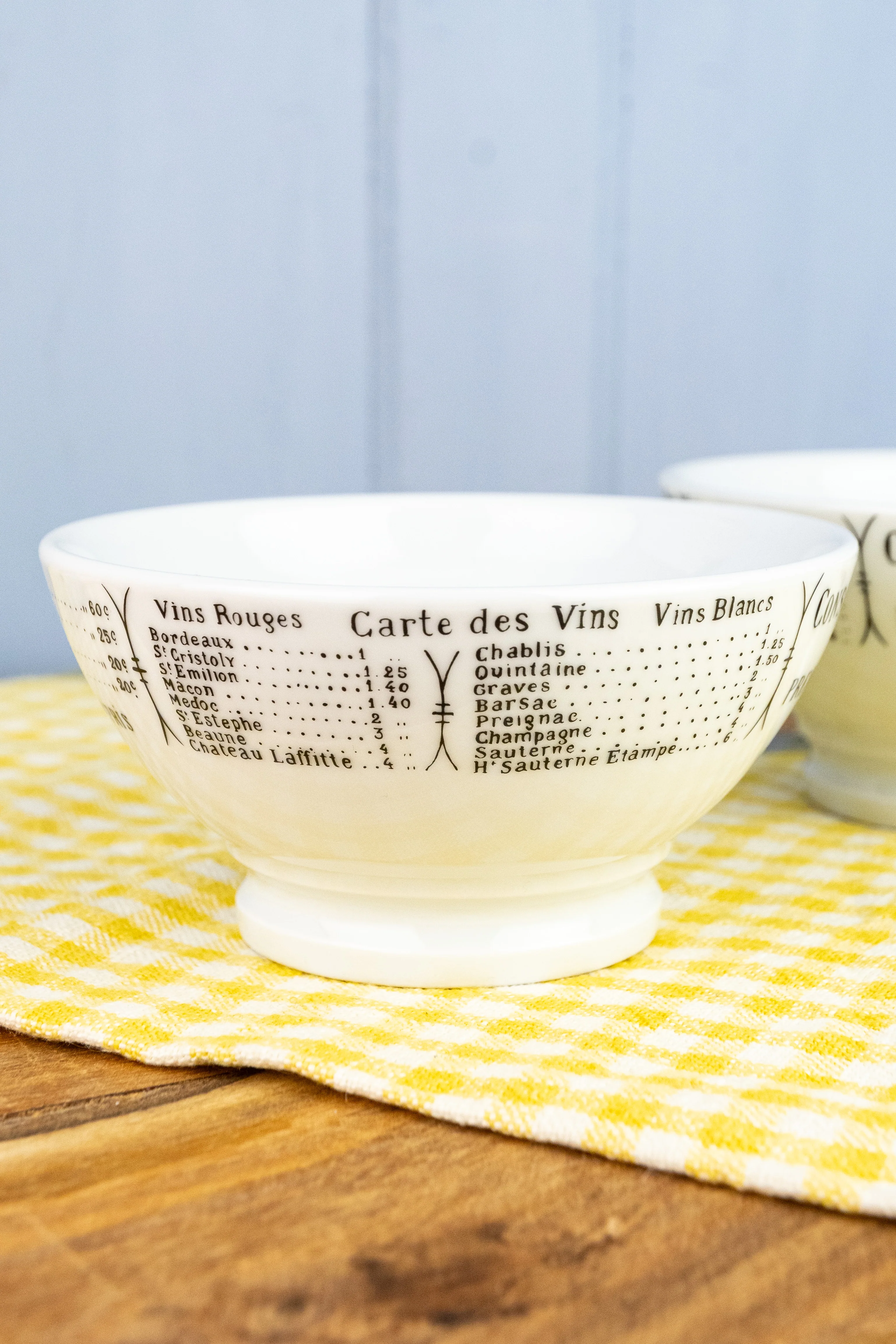 Pillivuyt Brasserie Café au Lait Bowl - Set of 2 - Image 5