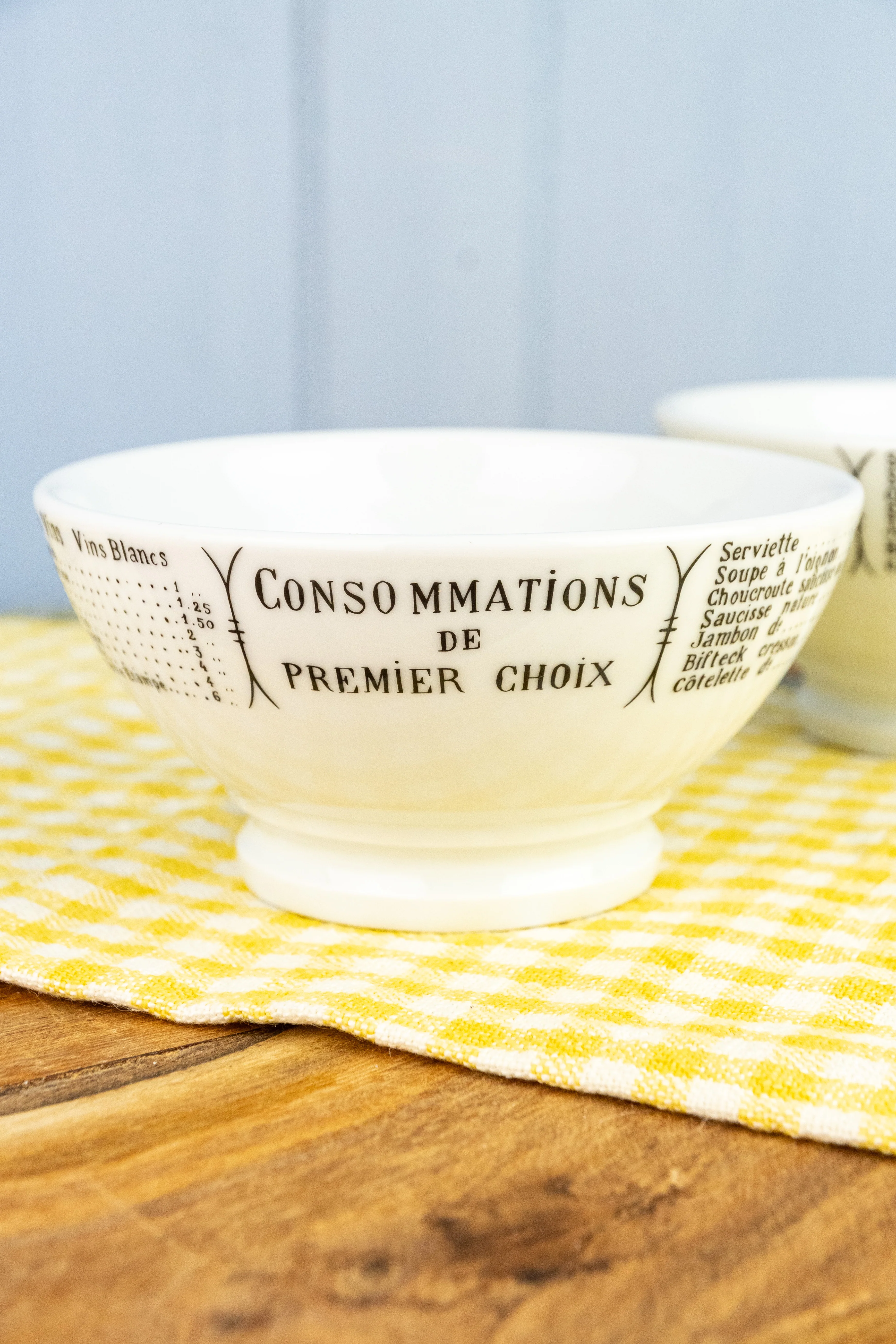 Pillivuyt Brasserie Café au Lait Bowl - Set of 2 - Image 6