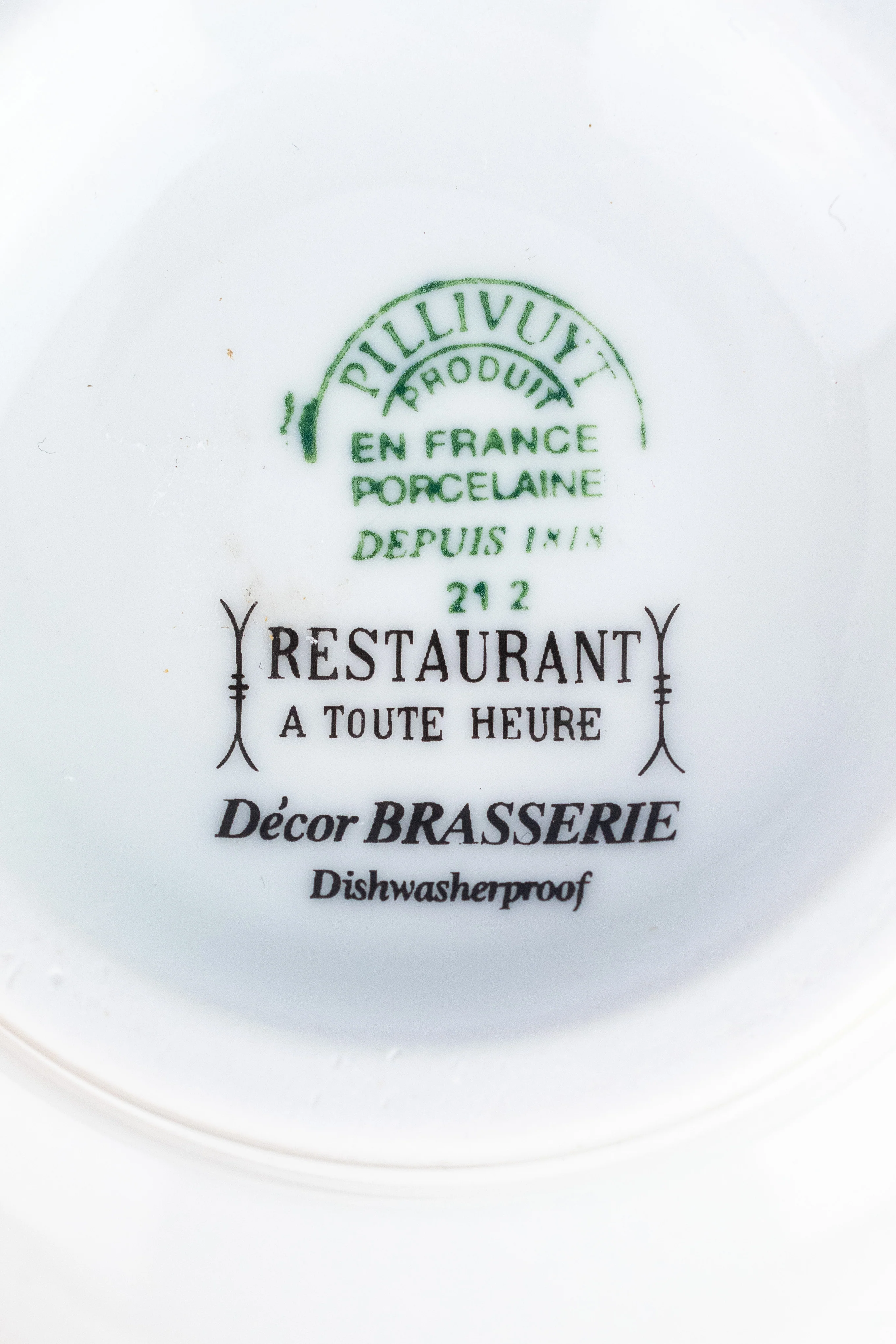 Pillivuyt Brasserie Café au Lait Bowl - Set of 2 - Image 8