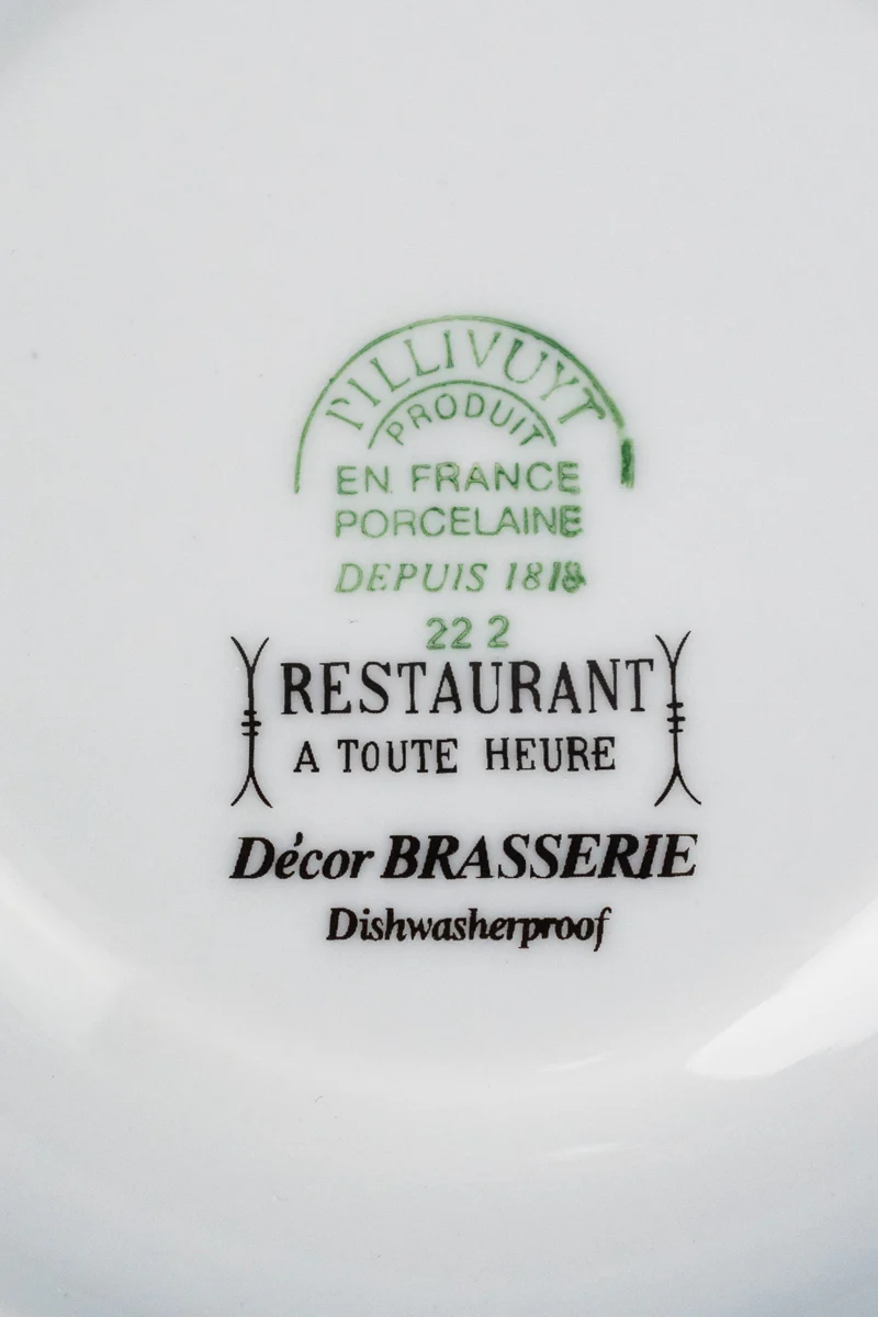 Pillivuyt Brasserie Coffee Cup & Saucer - Image 10