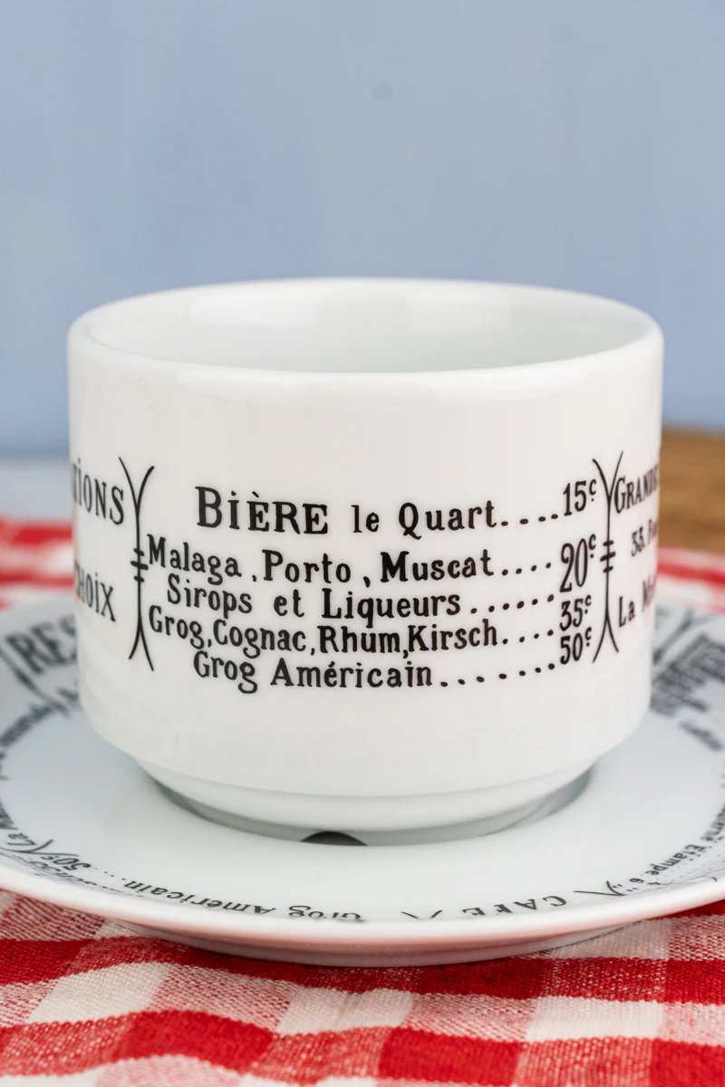 Pillivuyt Brasserie Coffee Cup & Saucer - Image 3