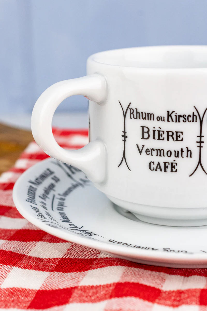 Pillivuyt Brasserie Coffee Cup & Saucer - Image 6