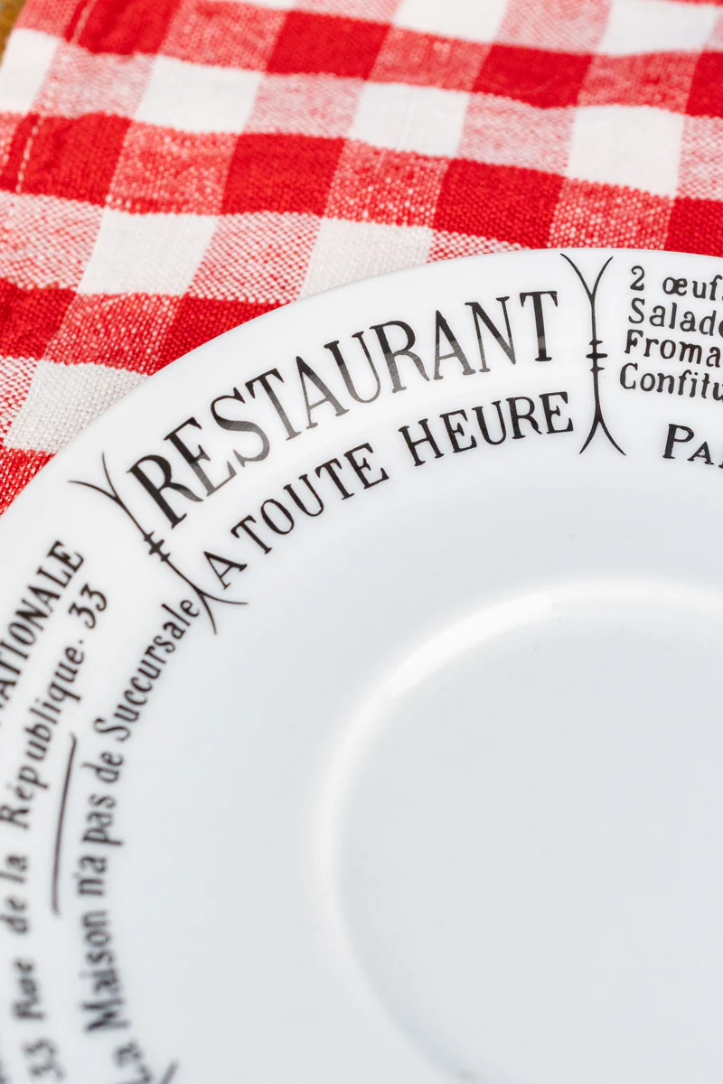 Pillivuyt Brasserie Coffee Cup & Saucer - Image 8