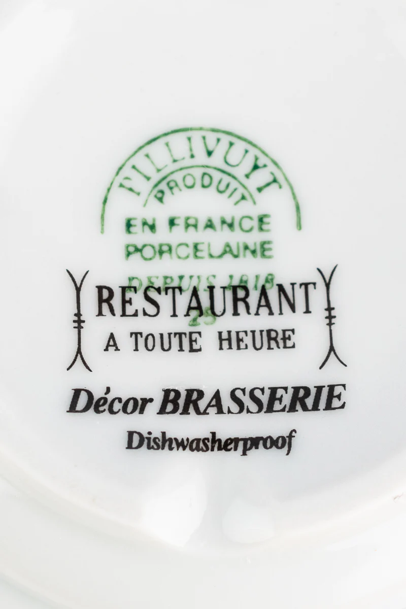 Pillivuyt Brasserie Coffee Cup & Saucer - Image 9