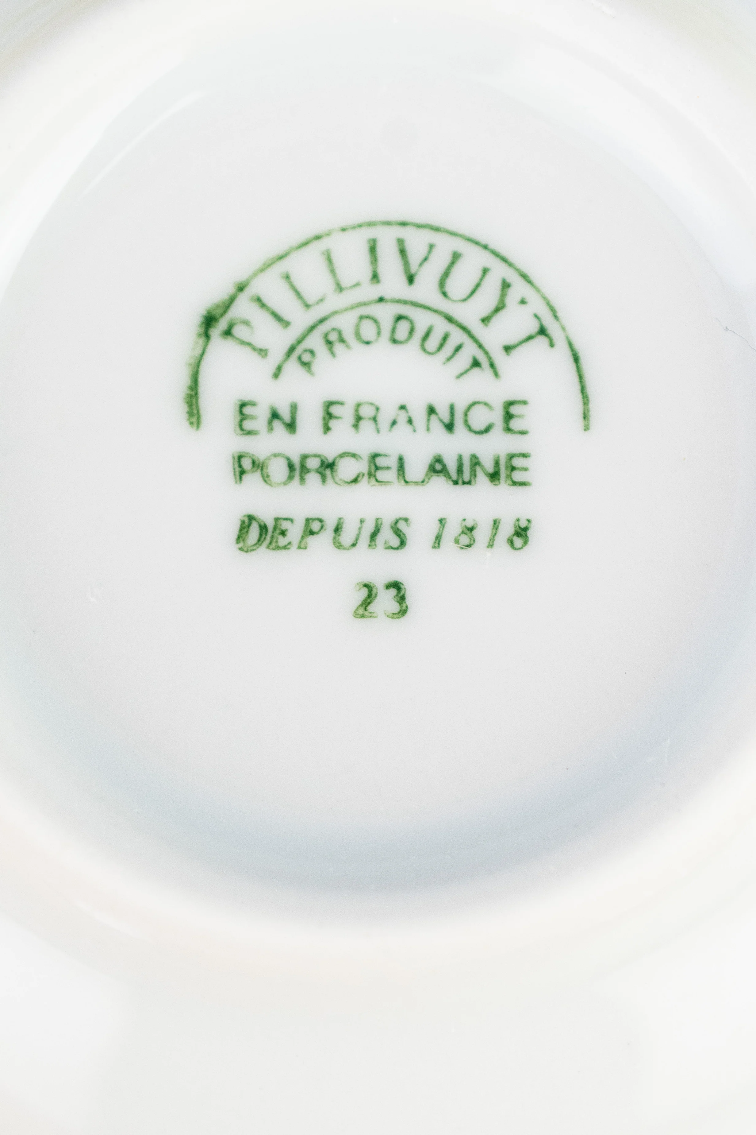 Pillivuyt Brasserie Creamer & Sugar - Image 10