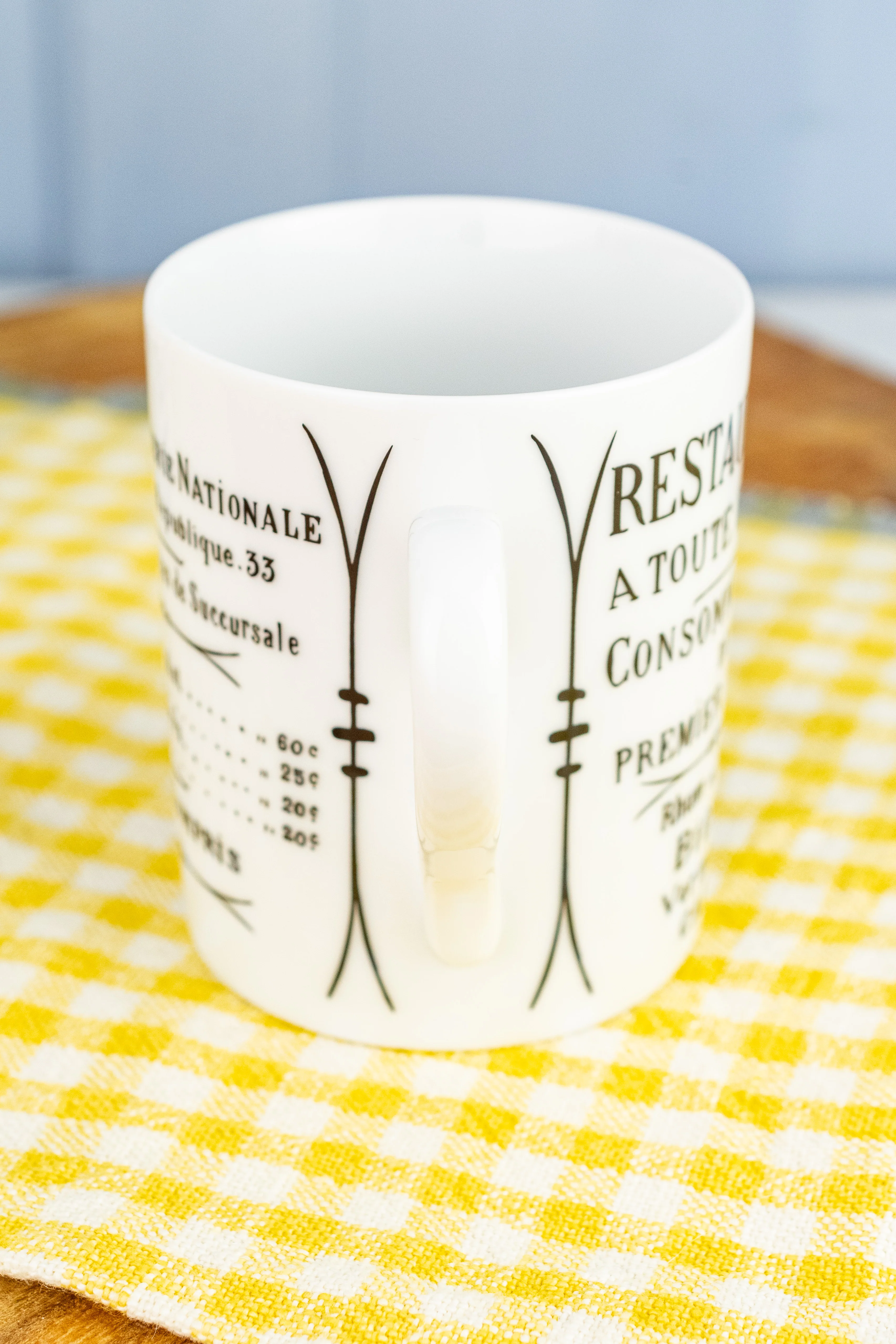 Pillivuyt Brasserie Mug  - Set of 2 - Image 3