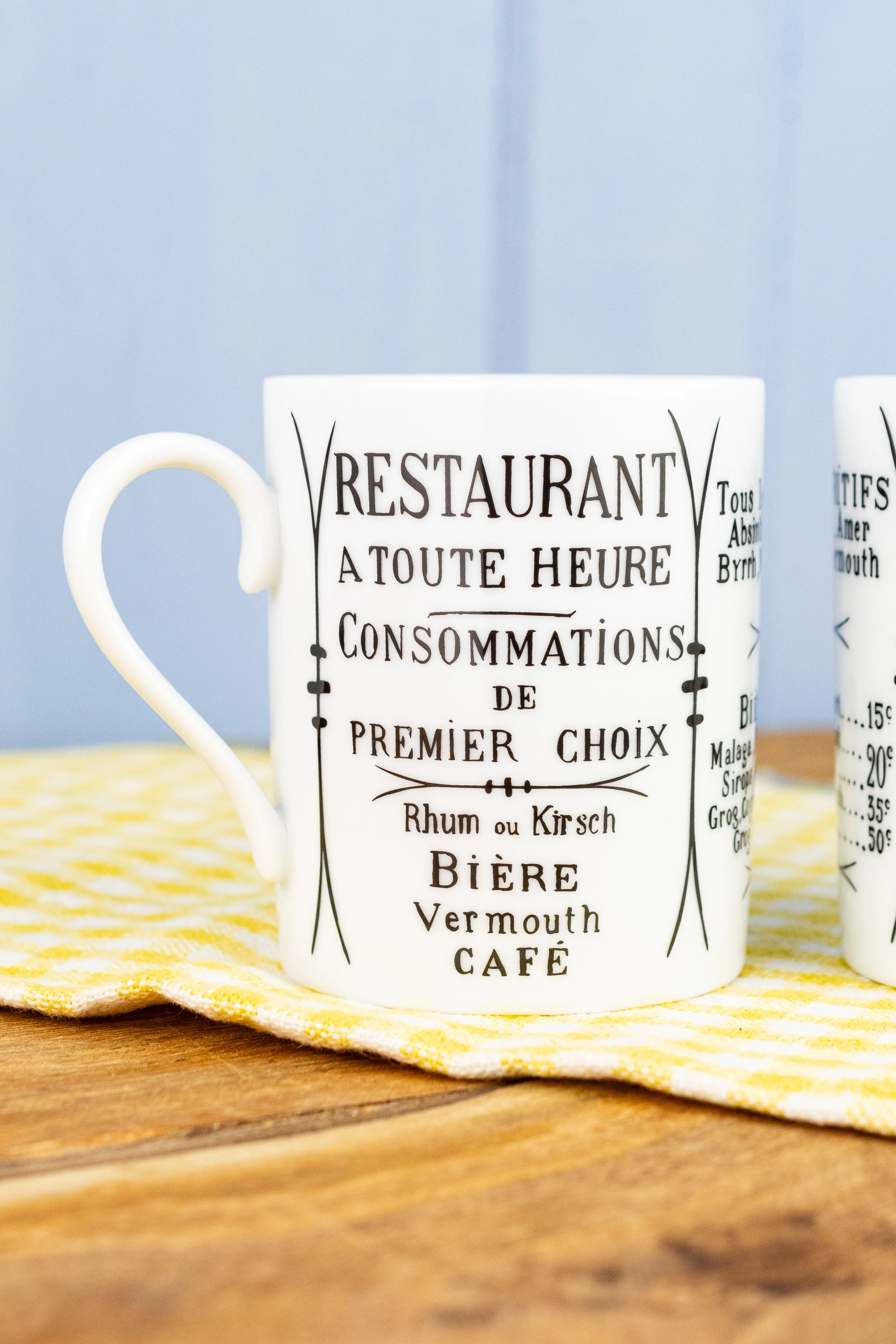 Pillivuyt Brasserie Mug  - Set of 2 - Image 5