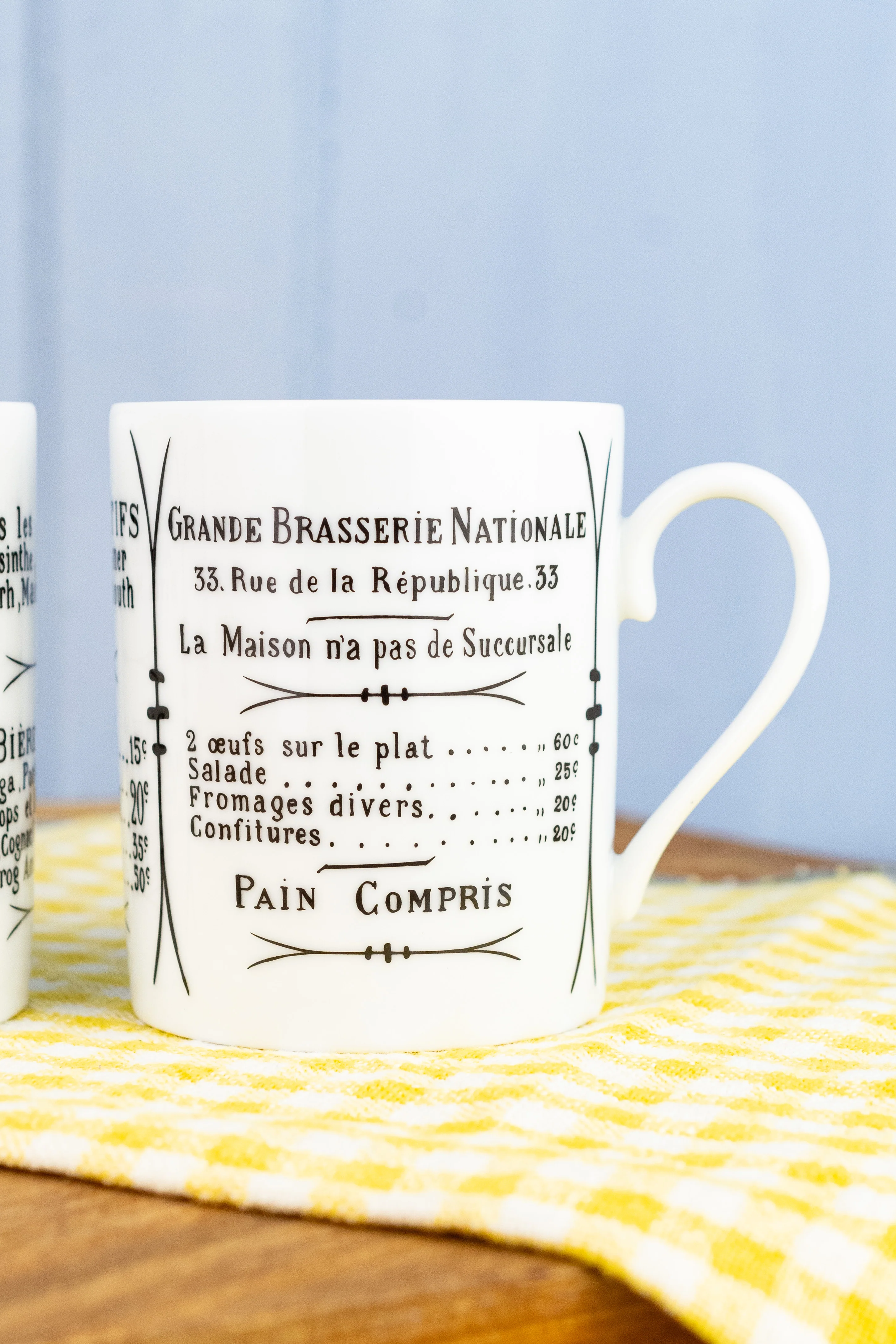 Pillivuyt Brasserie Mug  - Set of 2 - Image 6