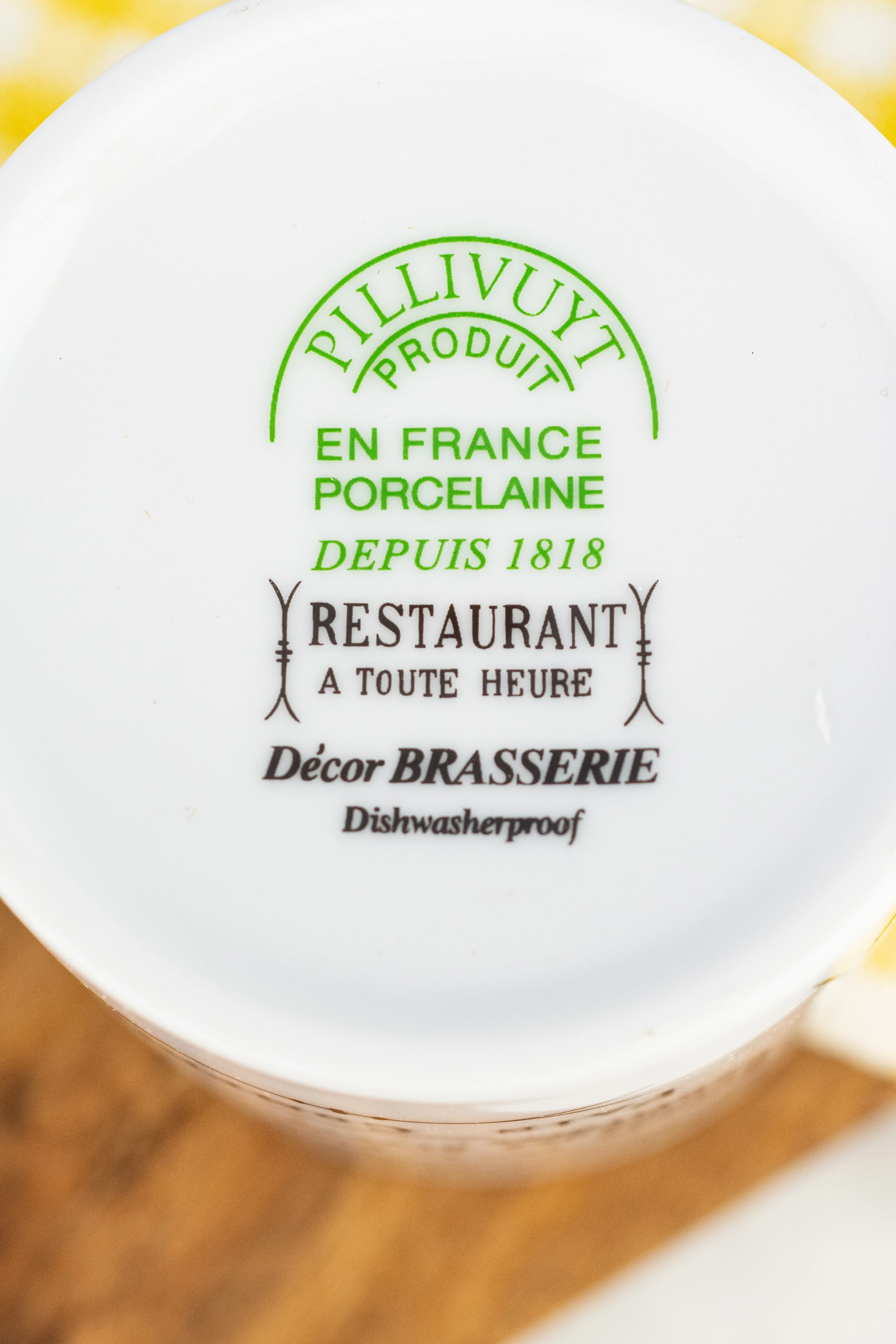 Pillivuyt Brasserie Mug  - Set of 2 - Image 7