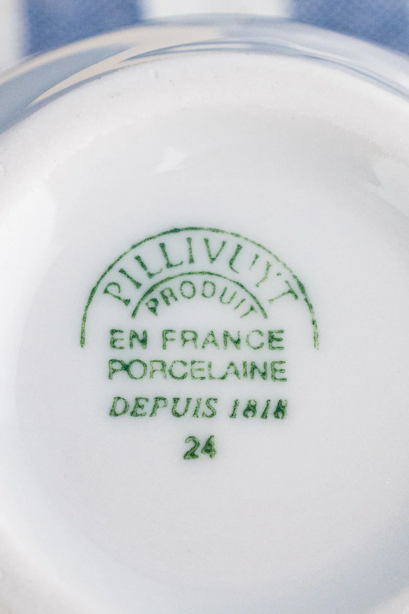 Pillivuyt Creamer & Sugar - Image 12