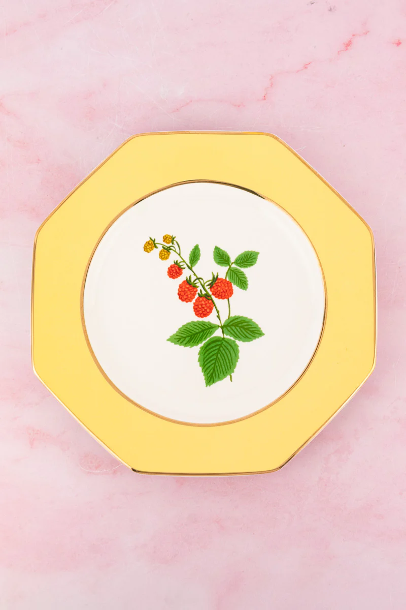 Porcelain Dessert Plates - Set of 4 - Image 9
