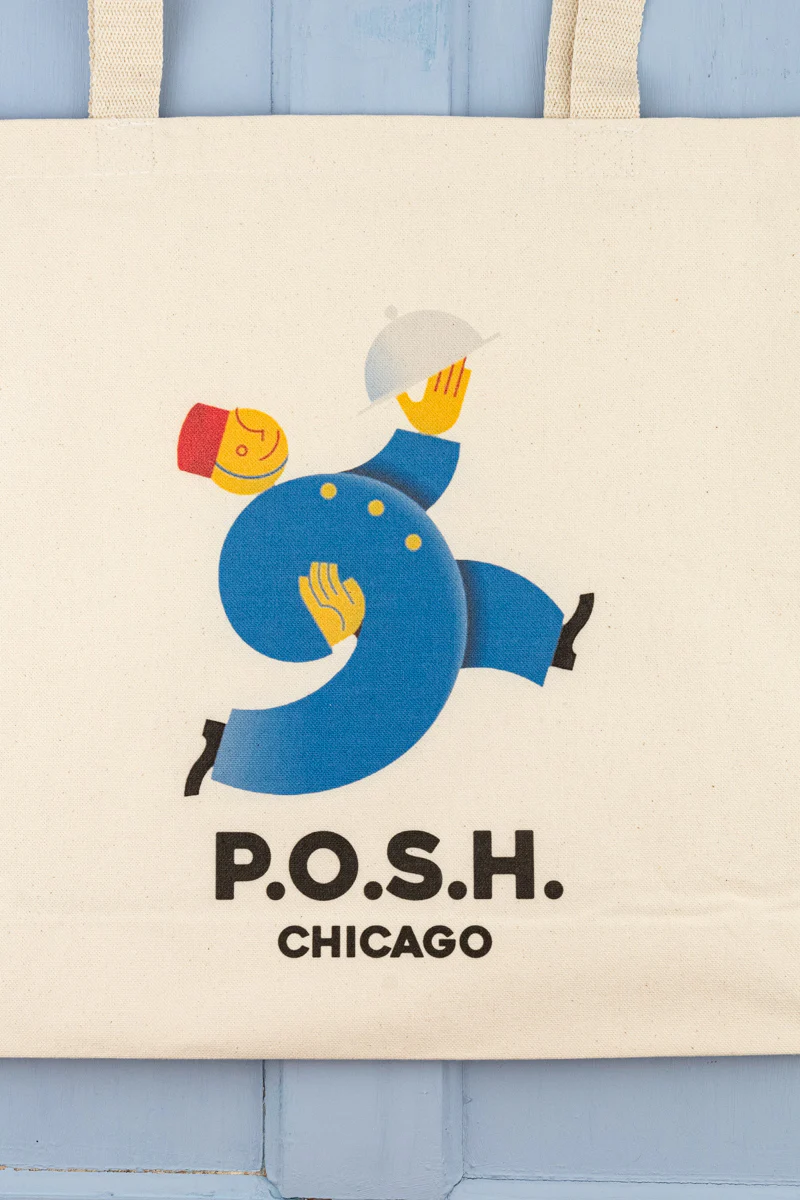 P.O.S.H. Canvas Tote Bag - Image 4