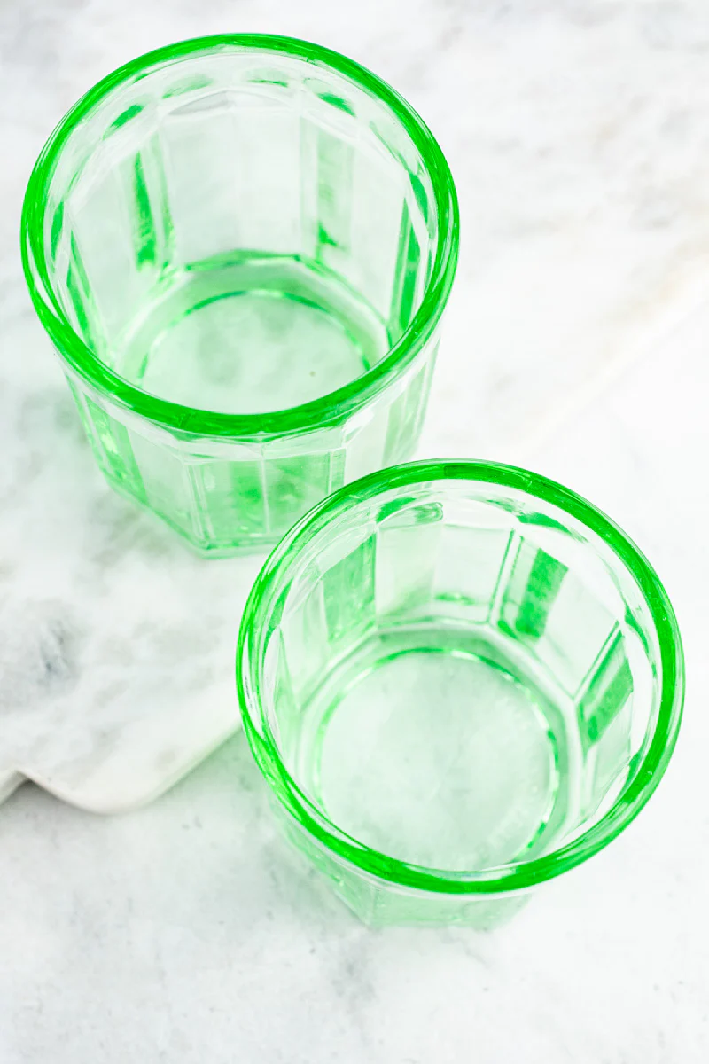 Green Glasses - Set of Two - Image 5
