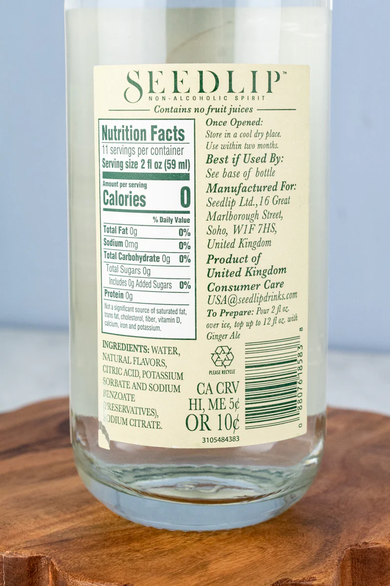 Seedlip Non-Alcoholic Mocktail Spirits - Image 10
