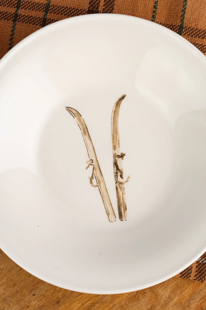 Après Ski Lodge Bowls - Set of 2 - Image 2