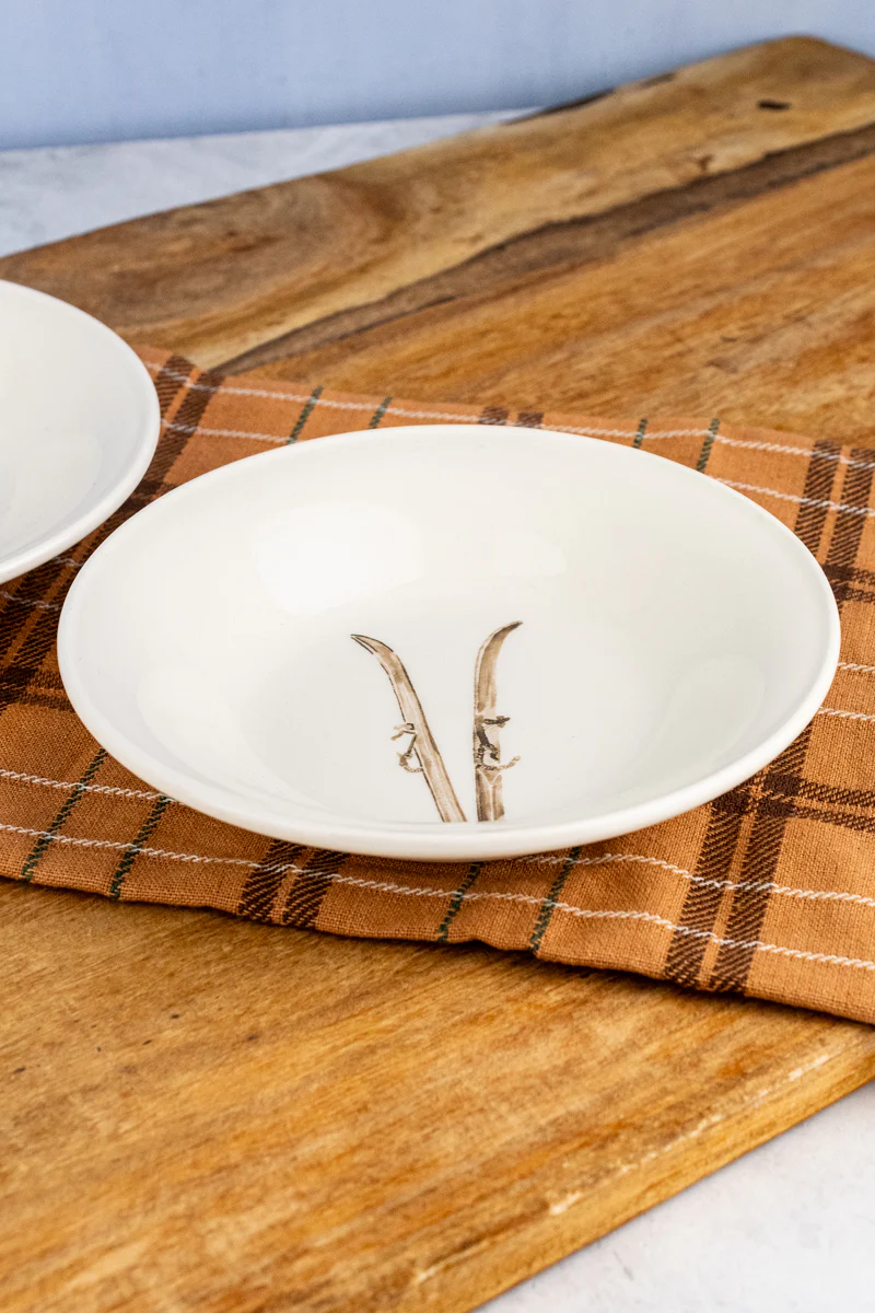 Après Ski Lodge Bowls - Set of 2 - Image 3