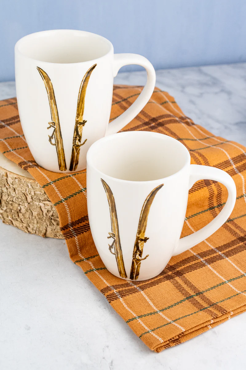 Après Ski Lodge Mugs - Set of 2 - Image 2