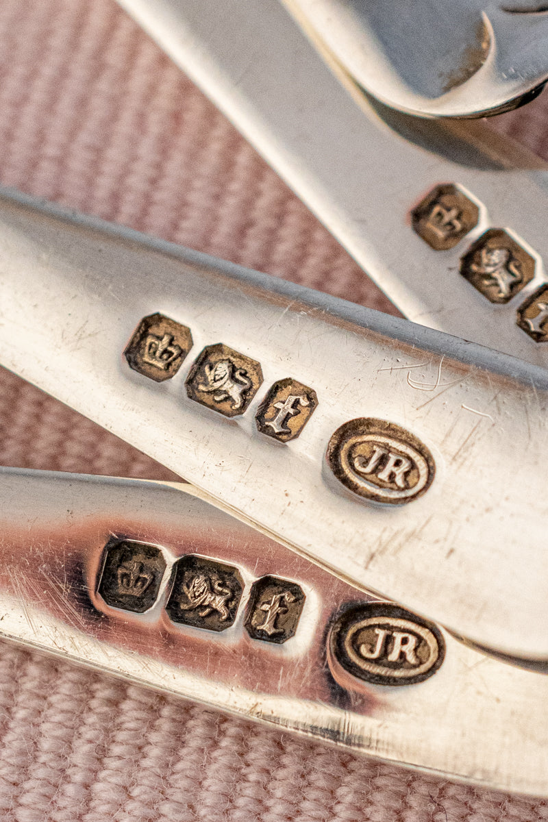 1898 Sterling Silver Teaspoon Set - Boxed Set of 6 - Image 13