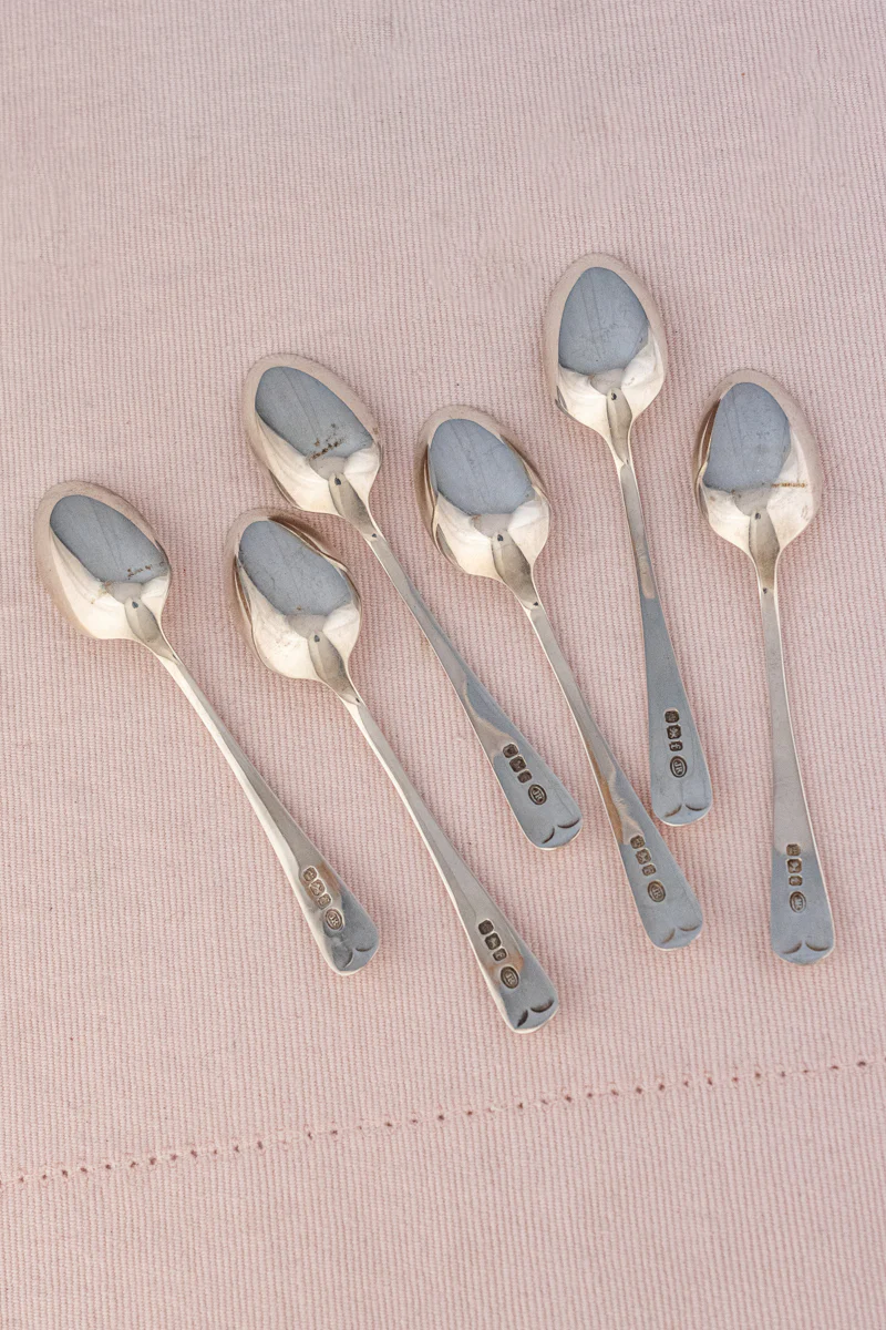 1898 Sterling Silver Teaspoon Set - Boxed Set of 6 - Image 6