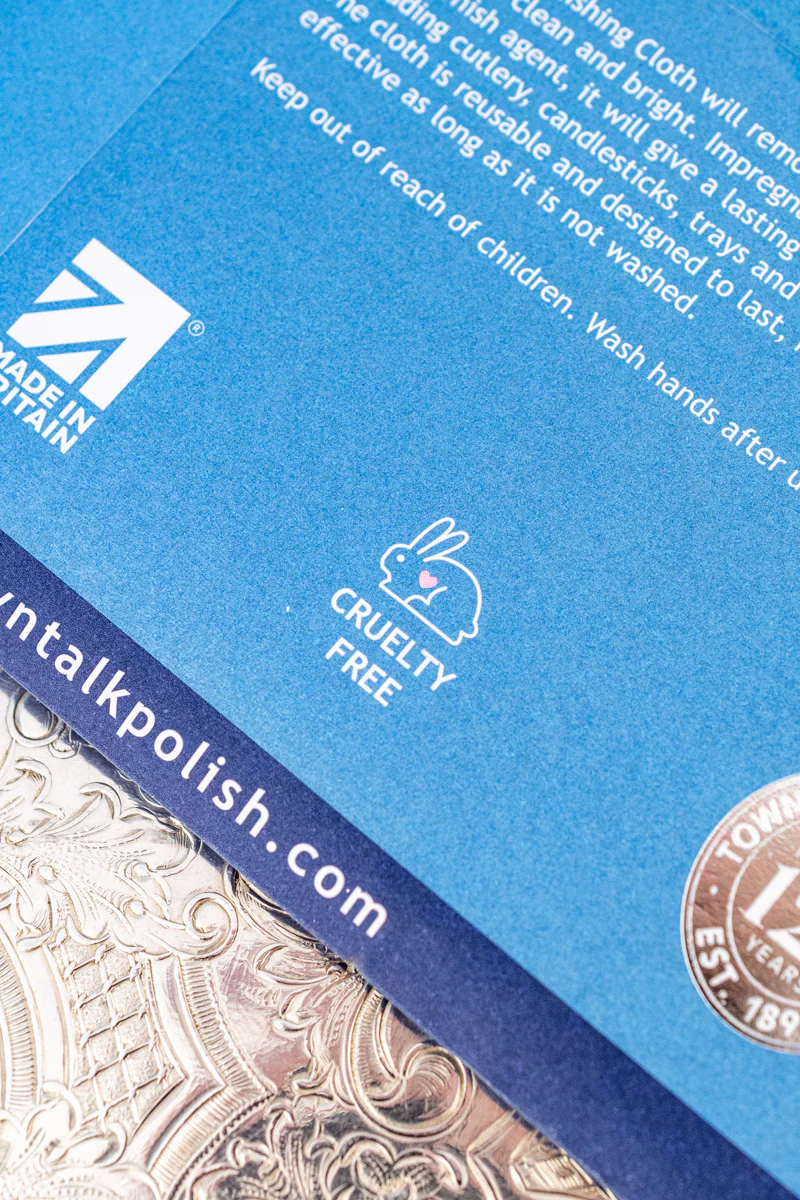 Town Talk Original Anti-Tarnish Silver Polishing Cloth - Image 7