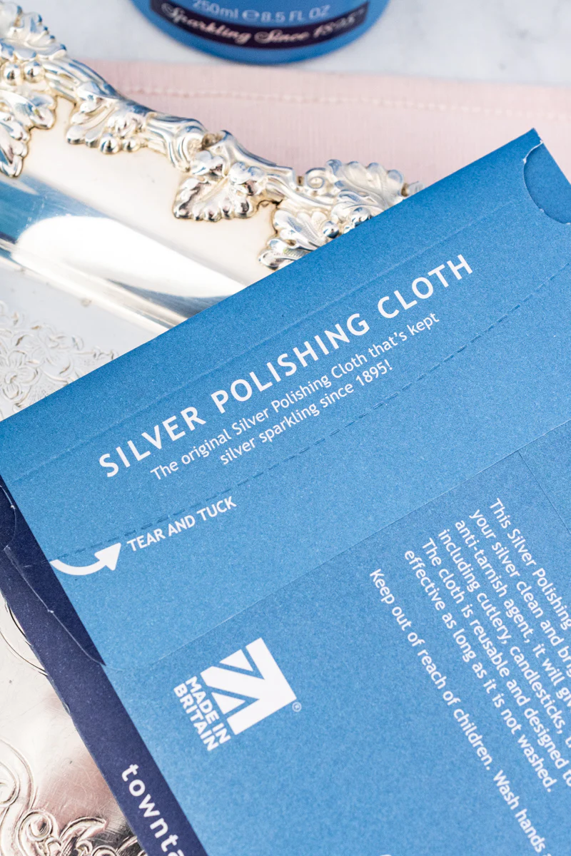Town Talk Original Anti-Tarnish Silver Polishing Cloth - Image 8