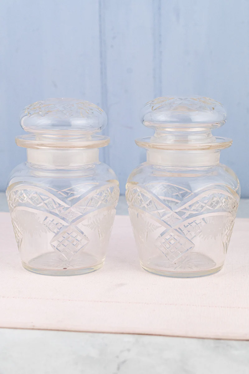 Deco Silverplate and Glass Double Pickle Castor - Image 9