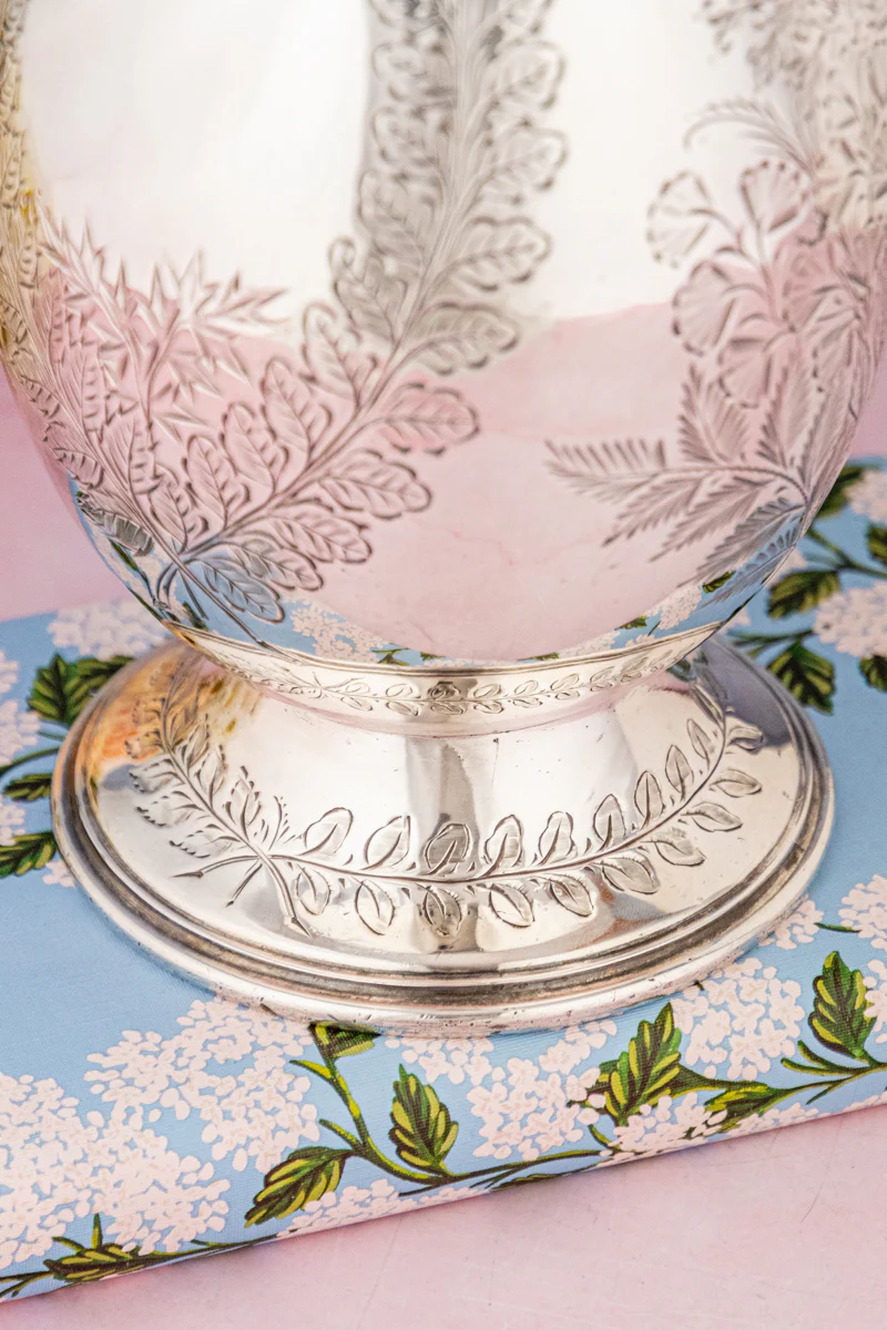 Victorian Silverplate Claret Jug - Image 11
