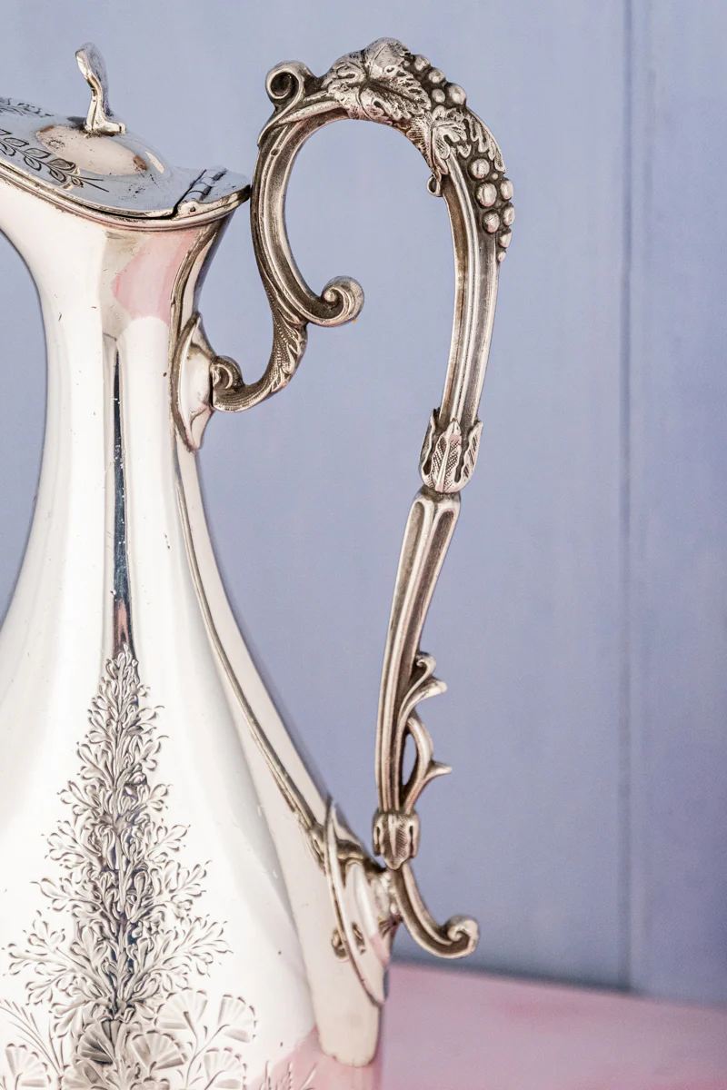Victorian Silverplate Claret Jug - Image 9