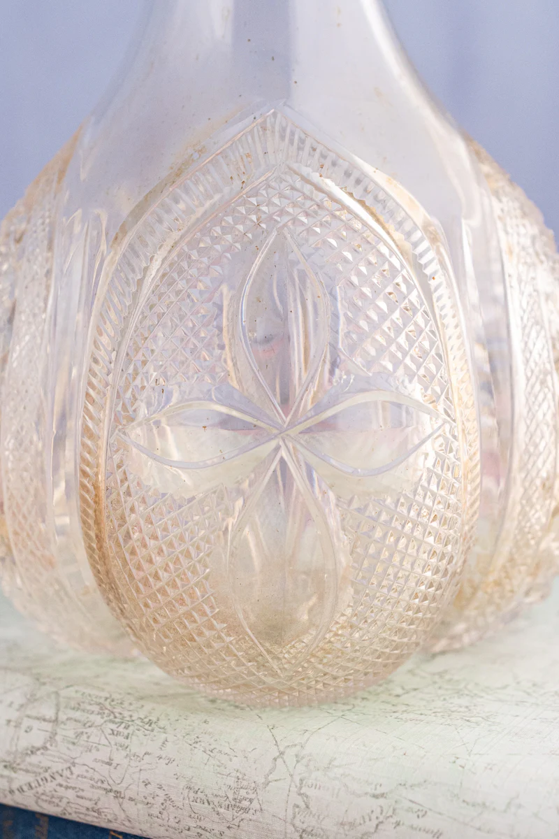 Victorian Sterling Silver & Engraved Decanter - Image 6