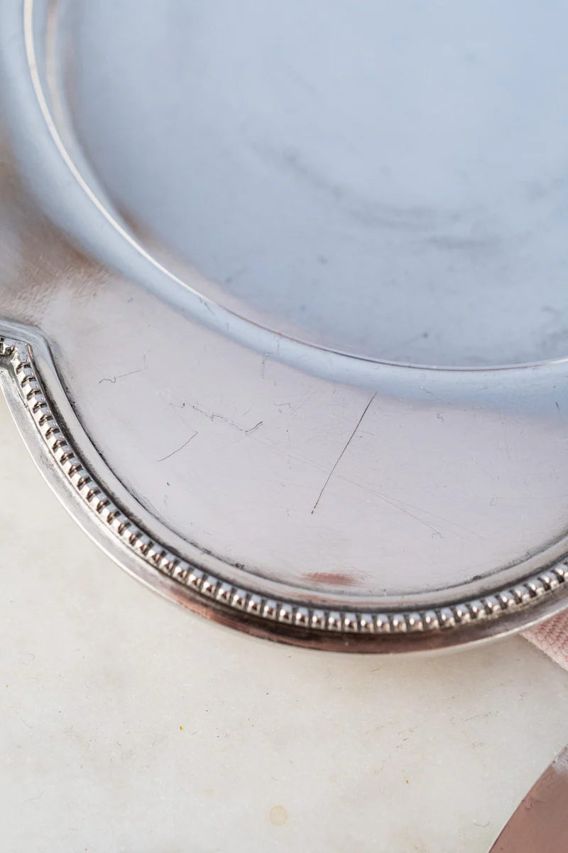 Victorian Glass & Silverplate Dish with Sterling Silver Lid - Image 12