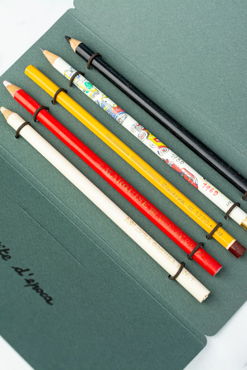 Vintage Antica Cartotecnica Pencils - Set of 5 - Image 4