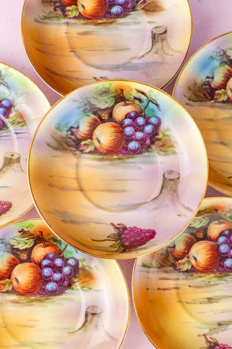 Vintage Coffee Service with Stand - Image 17