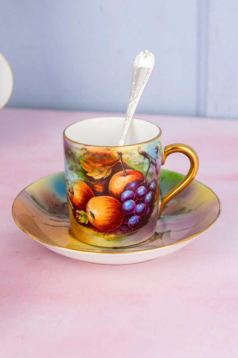 Vintage Coffee Service with Stand - Image 4
