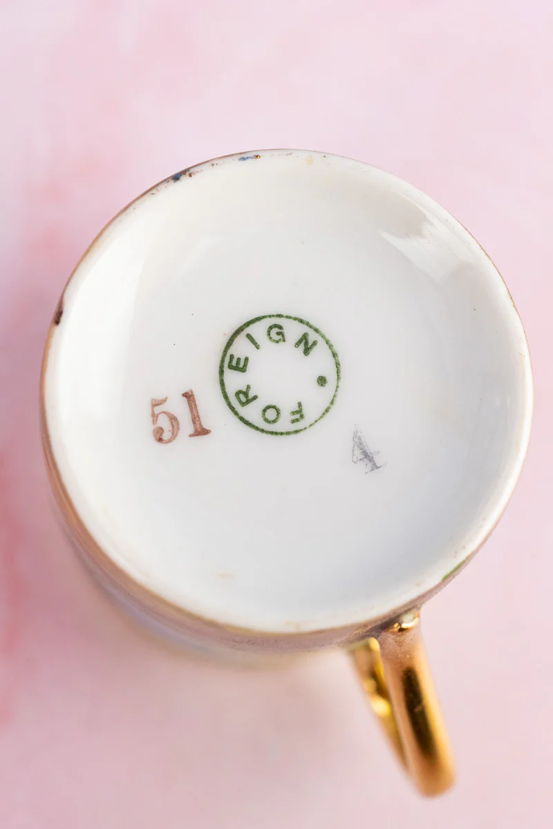 Vintage Coffee Service with Stand - Image 7