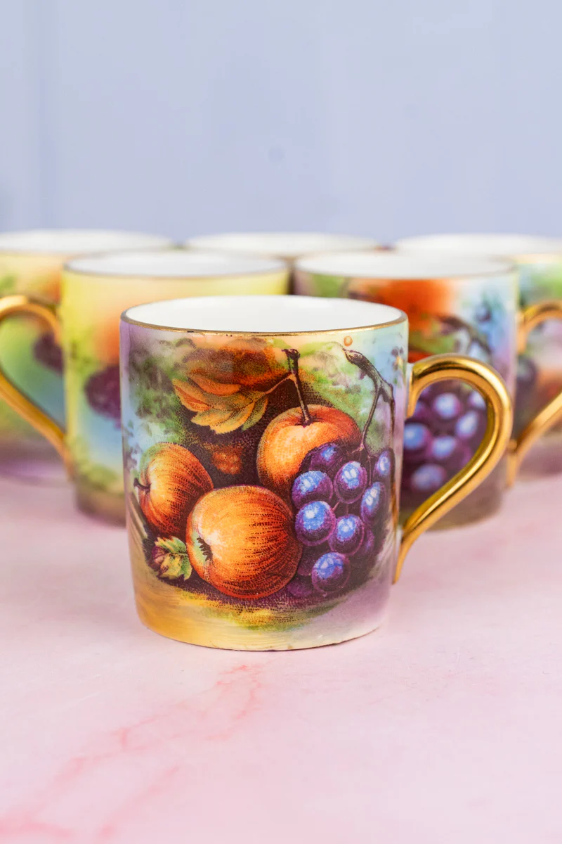 Vintage Coffee Service with Stand - Image 9