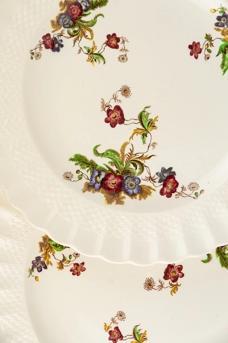 Vintage Copeland Spode Dinner Plates - Set of 8 - Image 4