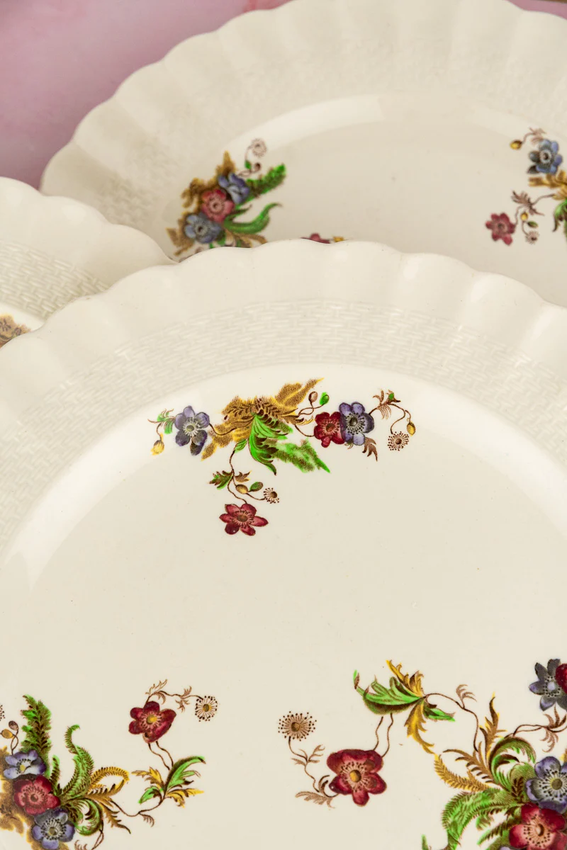 Vintage Copeland Spode Dinner Plates - Set of 8 - Image 7