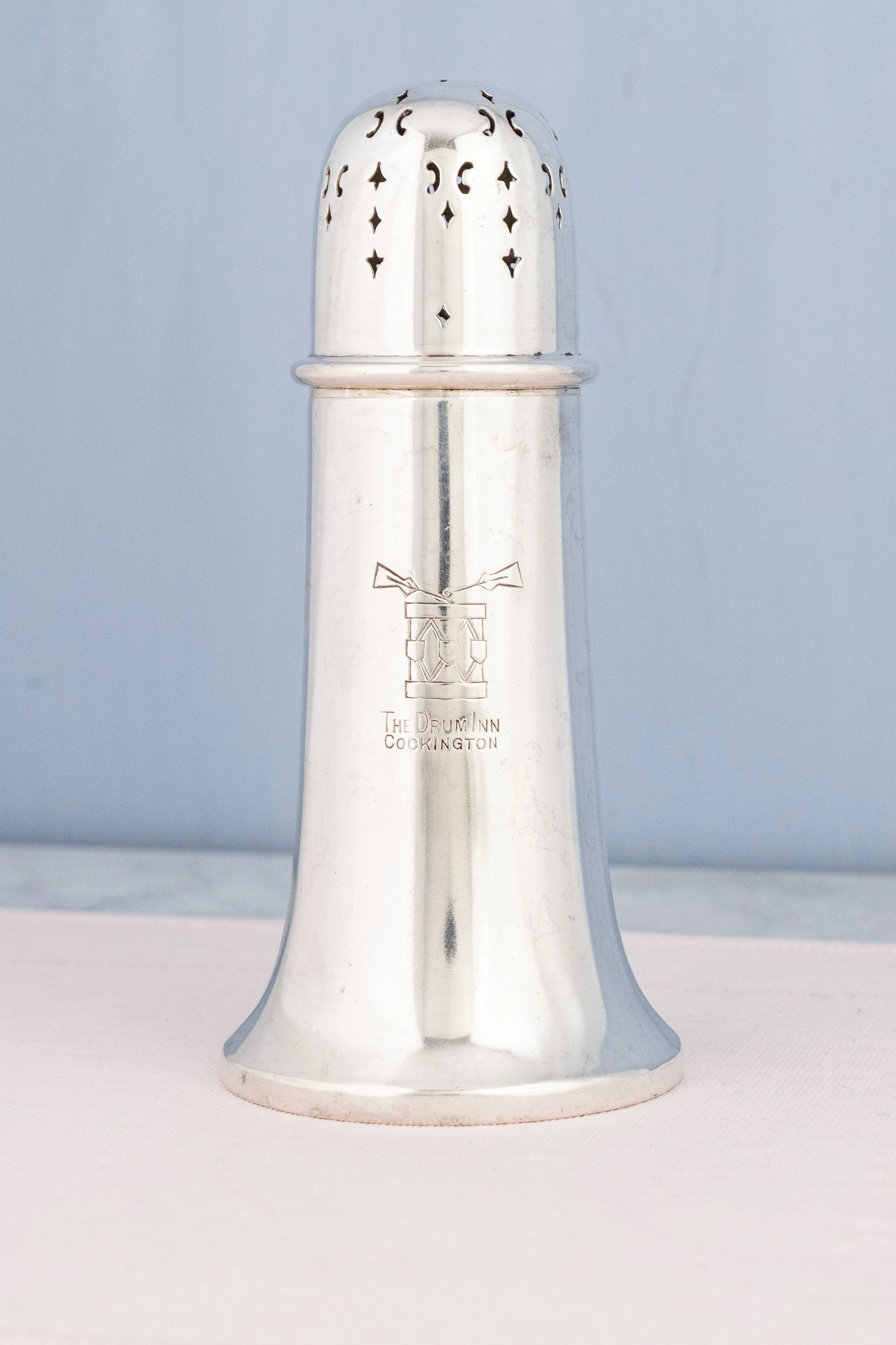 Vintage Drum Inn Cockington Silverplate Caster - Image 3